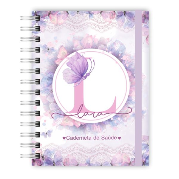 Caderneta de Saúde - Borboleta Lilás