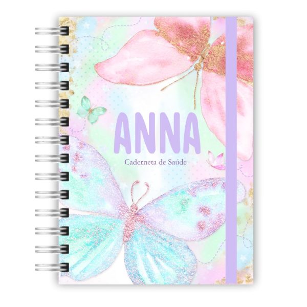 Caderneta de Saúde - Borboletas Candy