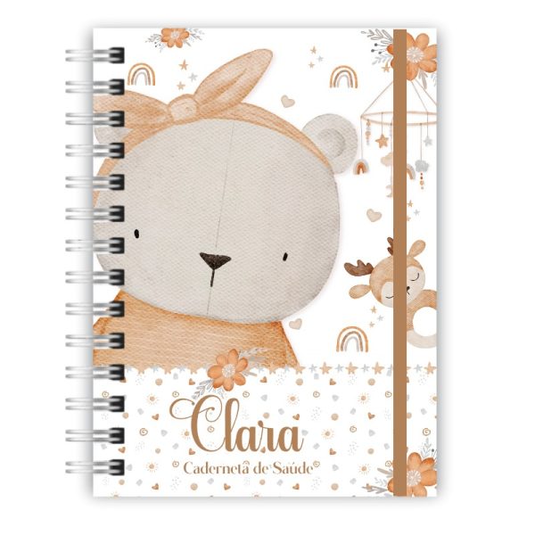 Caderneta de Saúde - Ursinha Marrom