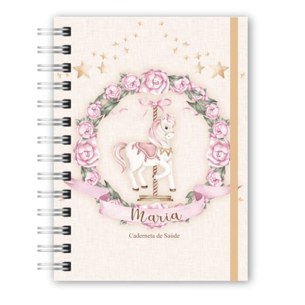Caderneta de Saúde - Carrossel Floral