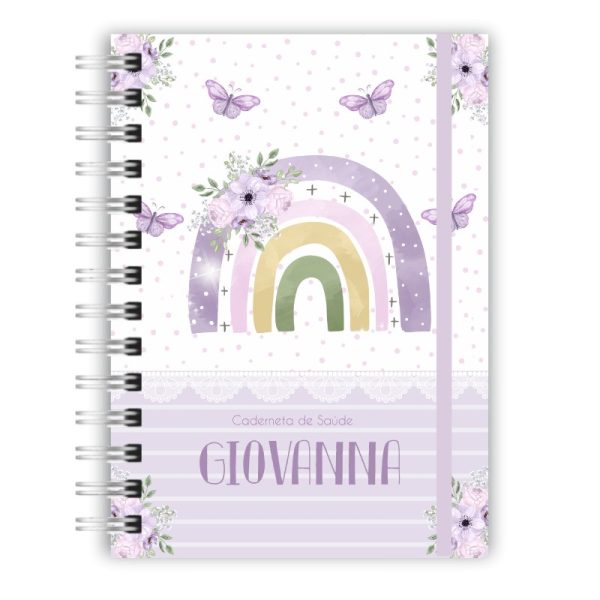 Caderneta de Saúde - Chuva de Amor Lilás