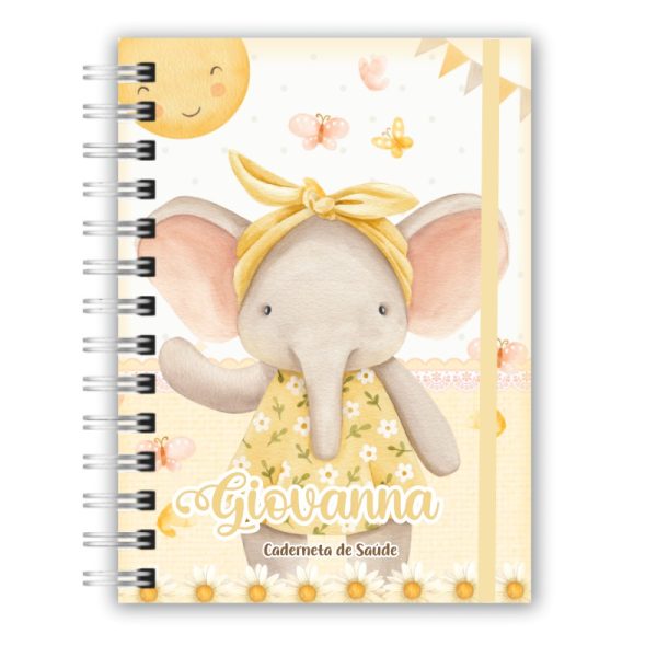 Caderneta de Saúde - Elefantinha Amarela