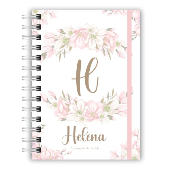 Caderneta de Saúde - Floral Baby