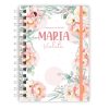 Caderneta de Saúde - Floral Coral