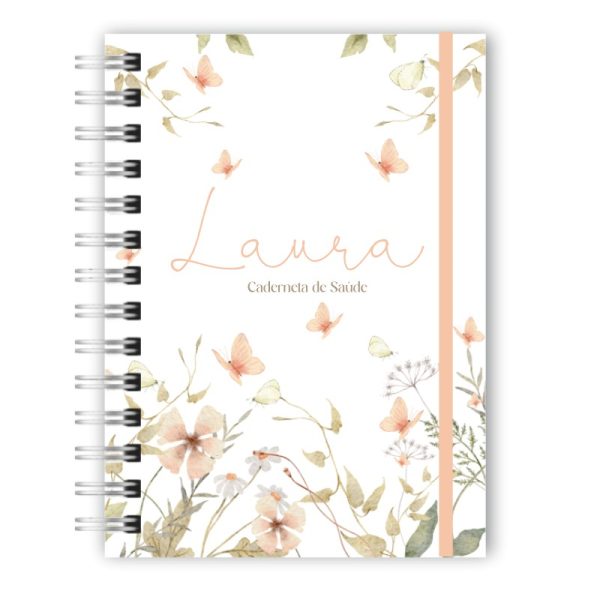 Caderneta de Saúde - Floral Laura