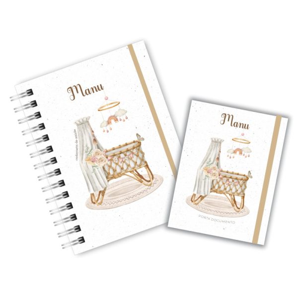 Caderneta de Saúde Com Porta Documentos - Baby Boho