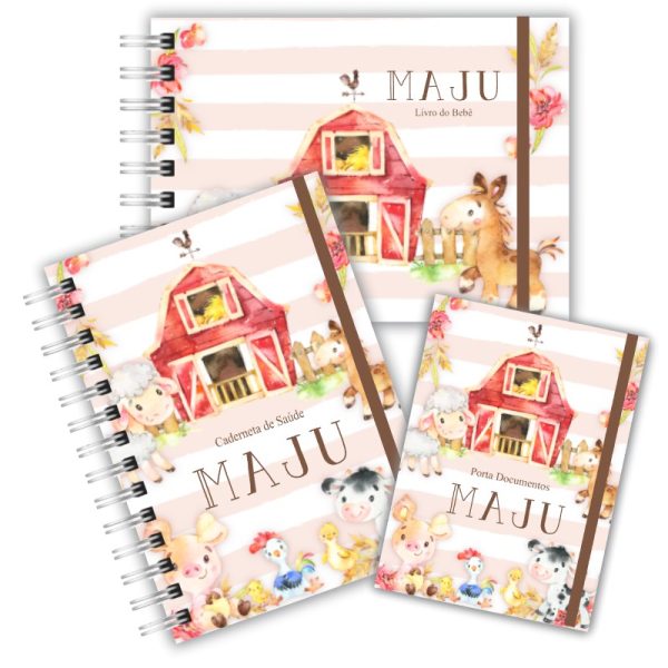 Kit Maternidade Completo - Fazendinha da Maju