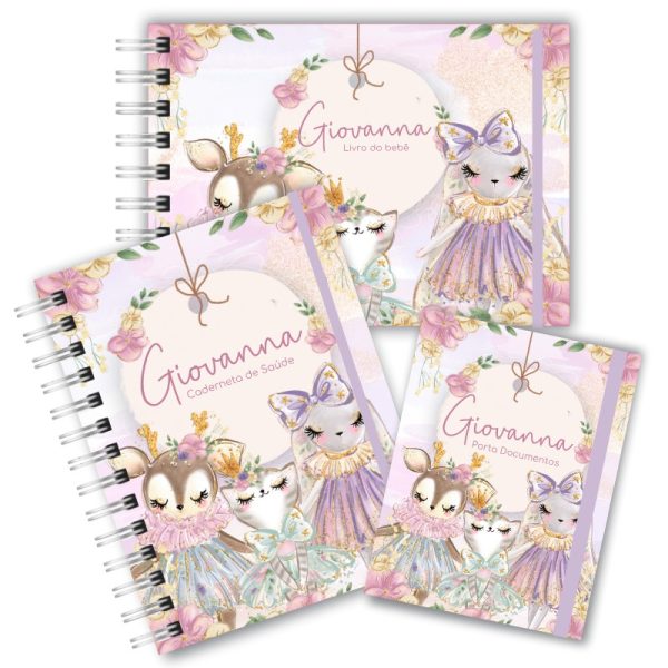 Kit Maternidade Completo - Animais Cute