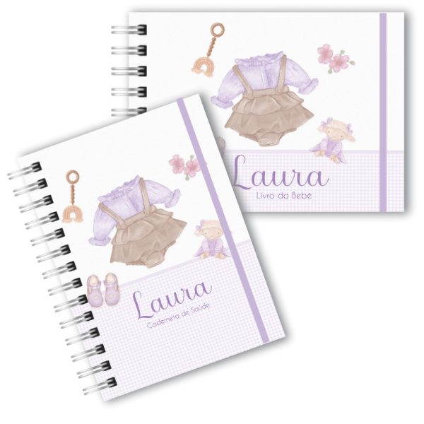 Caderneta de Saúde Com Livro do Bebê - Baby Girl