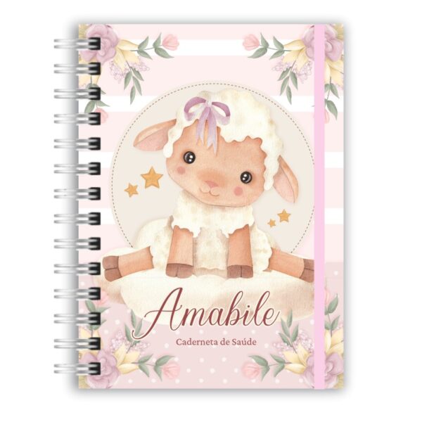 Caderneta de Saúde - Ovelhinha Aquarela