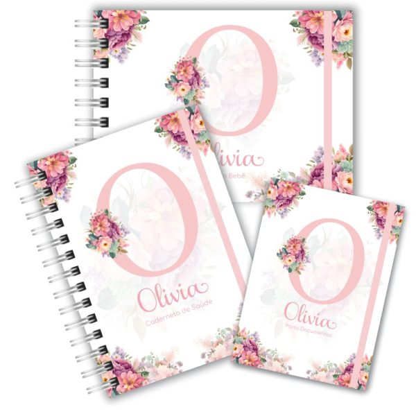 Kit Maternidade Completo - Floral Chic