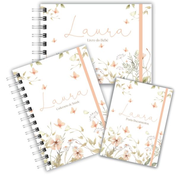 Kit Maternidade Completo - Floral Laura