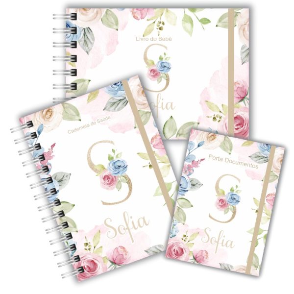 Kit Maternidade Completo - Floral Sofia