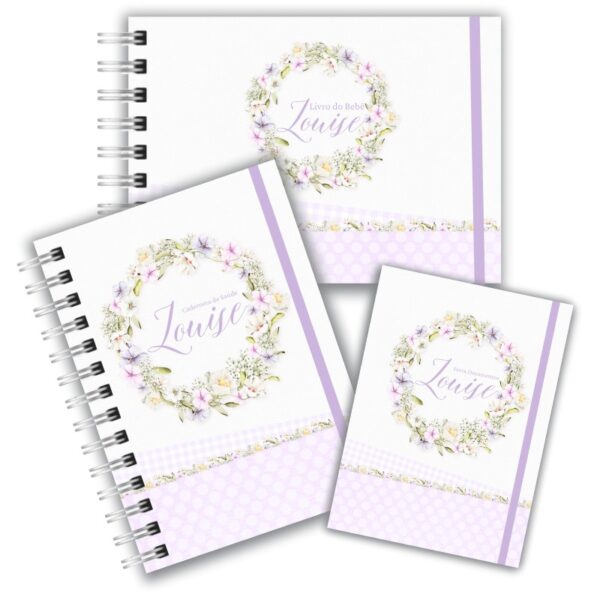 Kit Maternidade Completo - Neutro Lavanda