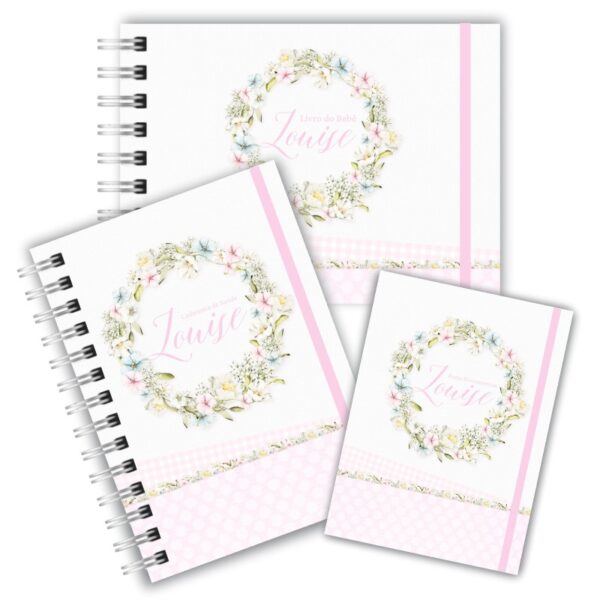 Kit Maternidade Completo - Floral Rosa