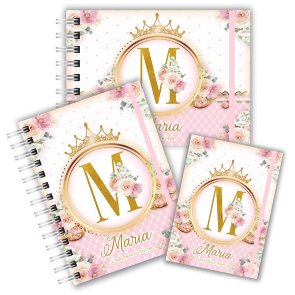 Kit Maternidade Completo - Realeza Coroa