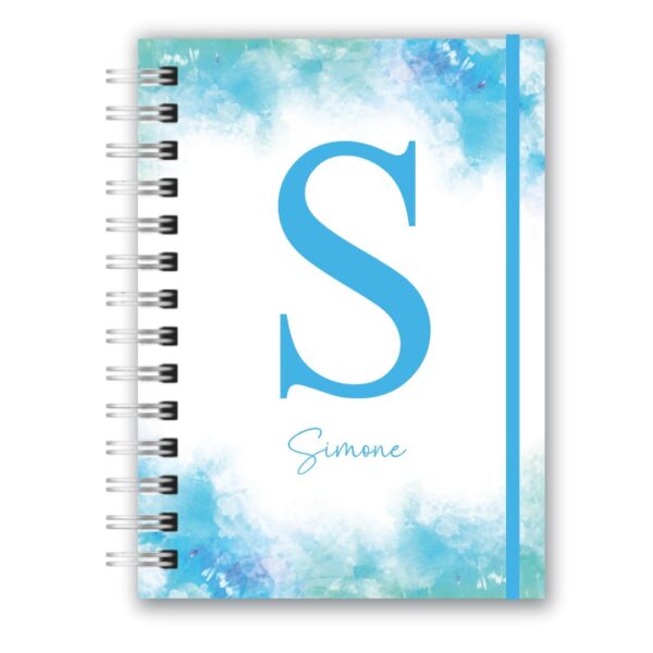 Agenda - Aquarela Azul