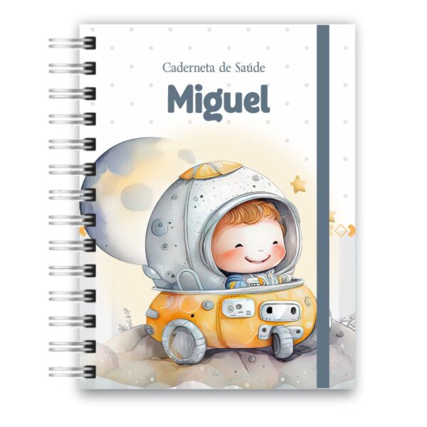 Caderneta de Saúde - Astronauta Fofo