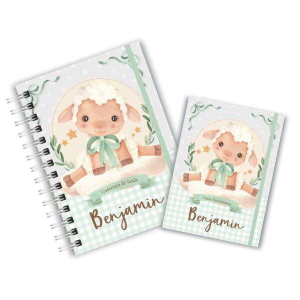 Caderneta de Saúde com Porta Documentos - Carneirinho