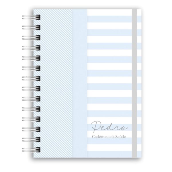 Caderneta de Saúde - Neutro Azul