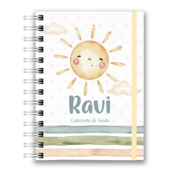 Caderneta de Saúde - Sol Aquarela