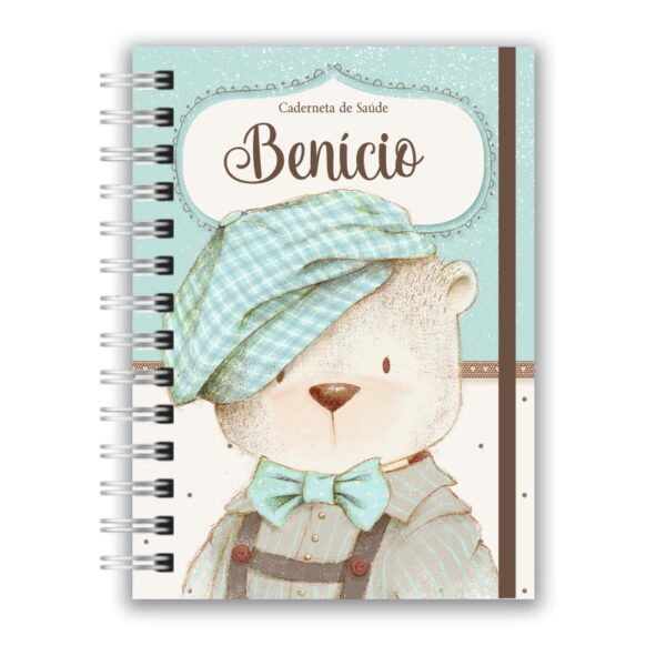 Caderneta de Saúde - Ursinho Vintage