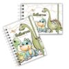 Caderneta de Saúde com Livro do Bebê - Dino Boy
