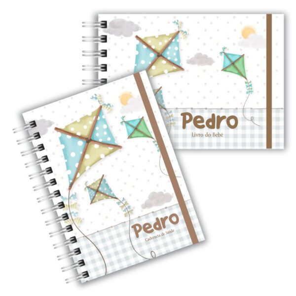 Caderneta de Saúde com Livro do Bebê - Pipa