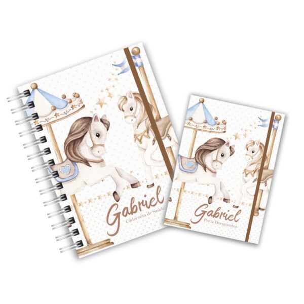 Caderneta de Saúde com Porta Documentos - Carrossel