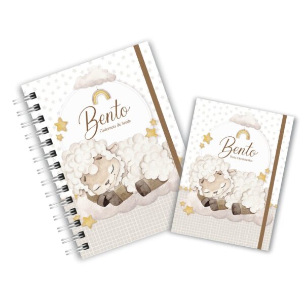 Caderneta de Saúde com Porta Documentos - Ovelhinha