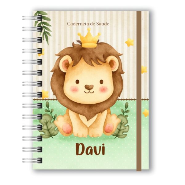 Caderneta de Saúde - Leãozinho Cute