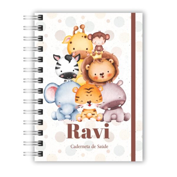 Caderneta de Saúde - Safari Baby Collor