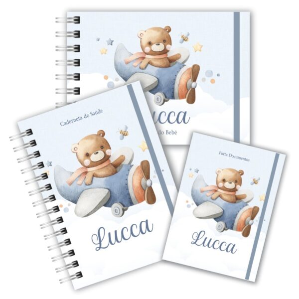 Kit Maternidade Completo - Ursinho Aventureiro