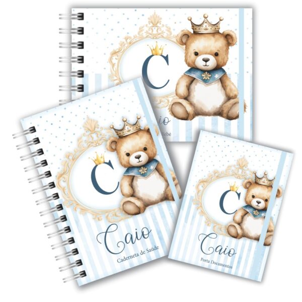 Kit Maternidade Completo - Ursinho Realeza