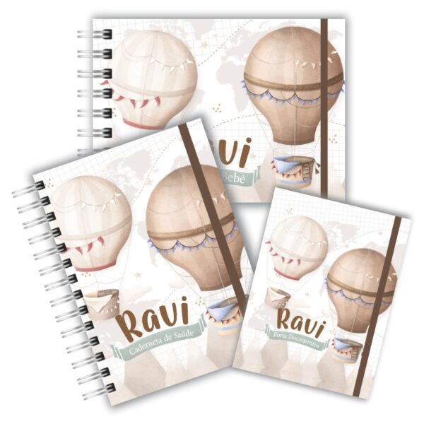 Kit Maternidade Completo - Volta ao Mundo