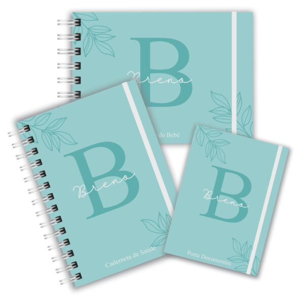 Kit Maternidade Completo - Folhagem Verde