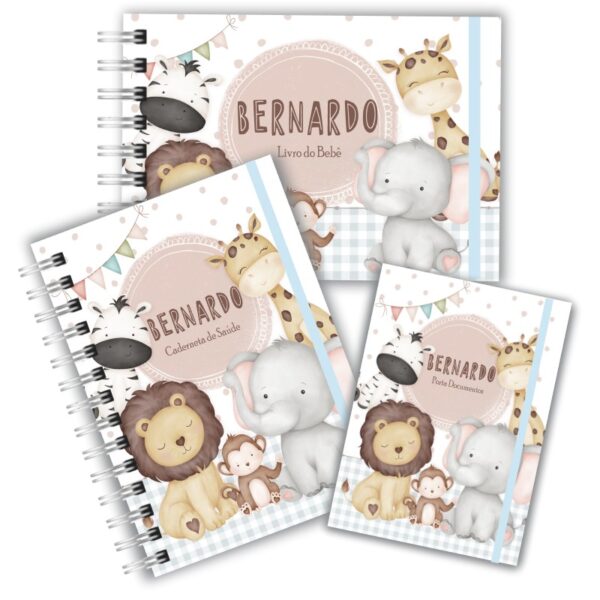 Kit Maternidade Completo - Animais Cute