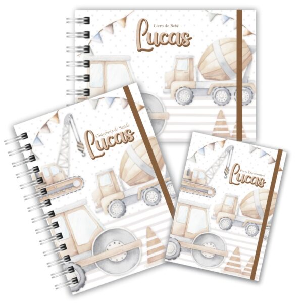 Kit Maternidade Completo - Carrinhos