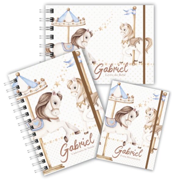 Kit Maternidade Completo - Carrossel