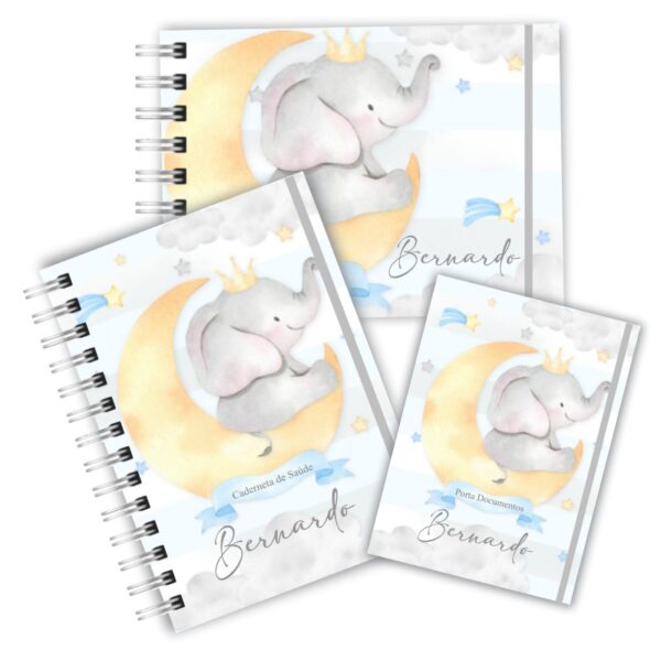 Kit Maternidade Completo - Elefante Píncipe