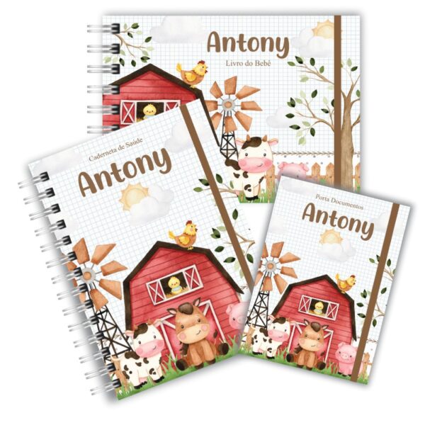 Kit Maternidade Completo - Fazendinha