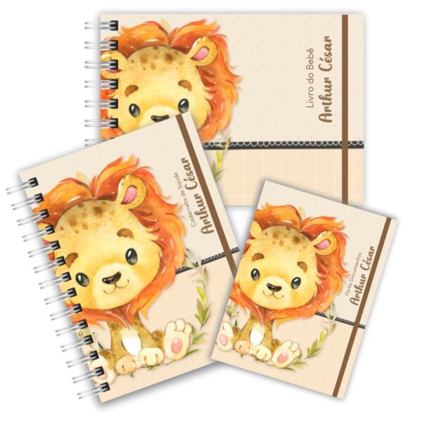 Kit Maternidade Completo -   Leãozinho