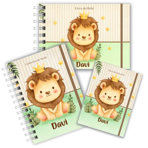 Kit Maternidade Completo - Leãozinho Cute