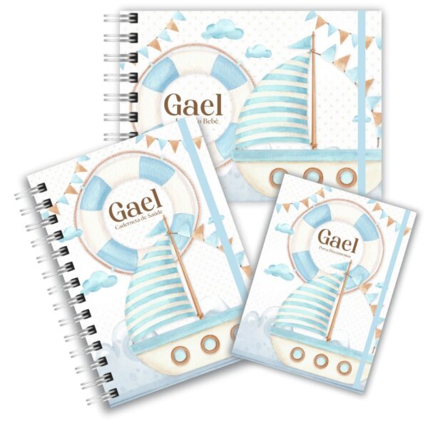 Kit Maternidade Completo - Marinheiro