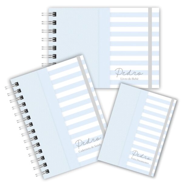 Kit Maternidade Completo - Neutro Azul