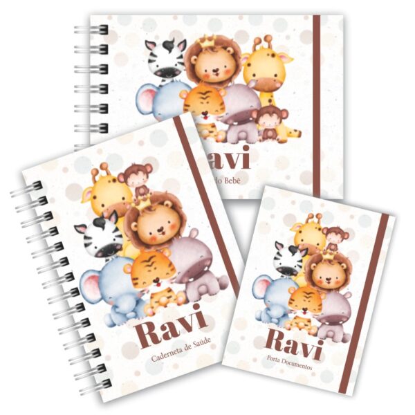 Kit Maternidade Completo - Safari Baby Collor