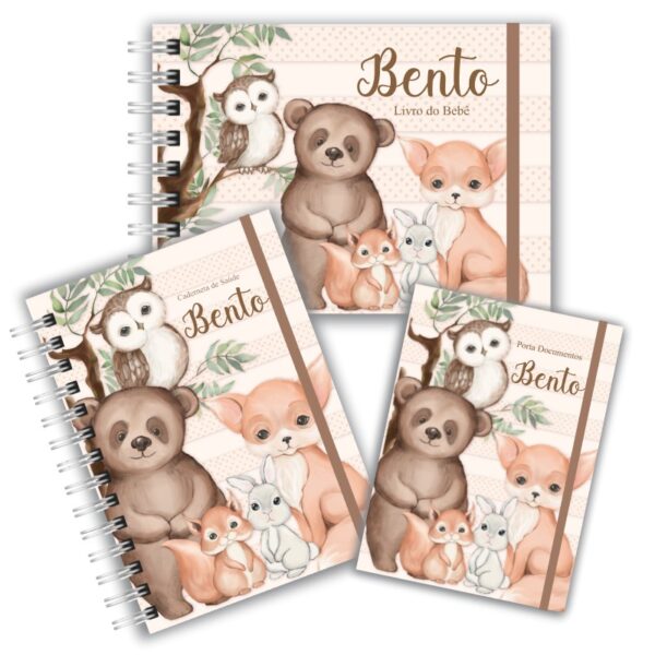 Kit Maternidade Completo - Animais no Bosque