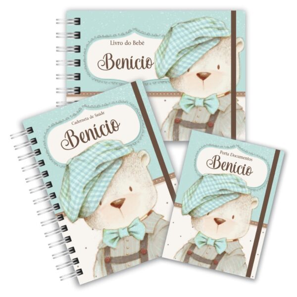 Kit Maternidade Completo - Ursinho Vintage